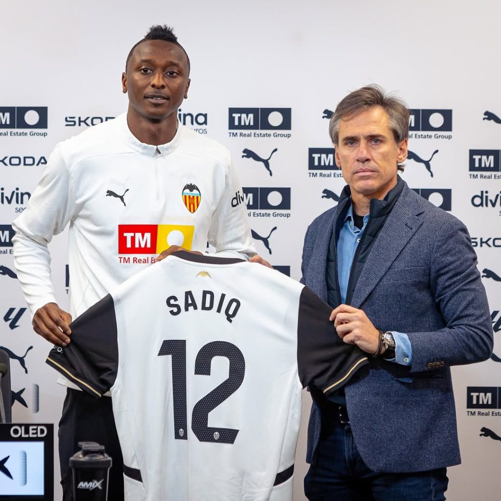 Sadiq Umar in Valencia