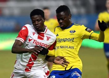 Sani Suleiman (on the left)