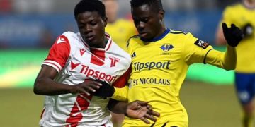 Sani Suleiman (on the left)