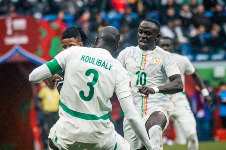 Kalidou Koulibaly and Sadio Mané