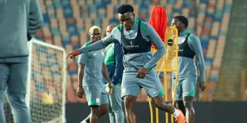 Nigeria Super Eagles' training