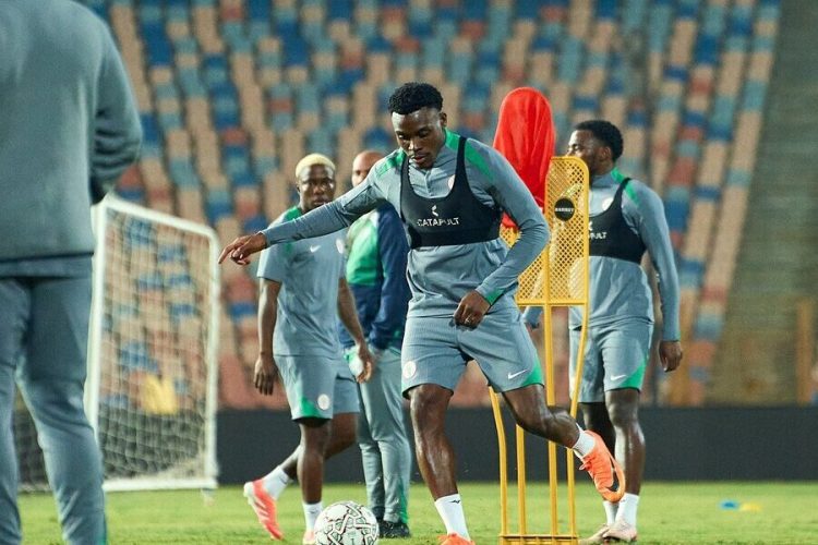 Nigeria Super Eagles' training