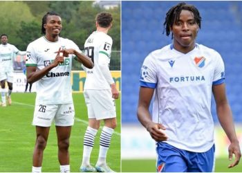 Lucky Ezeh and Abdullahi Bewene