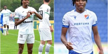 Lucky Ezeh and Abdullahi Bewene