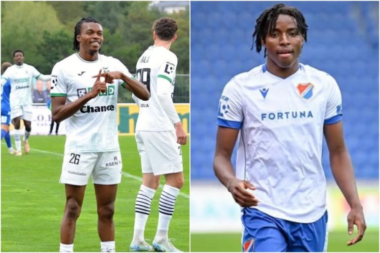 Lucky Ezeh and Abdullahi Bewene