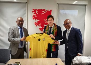 Kurt Okraku, Noel Mooney and Dr David Adams