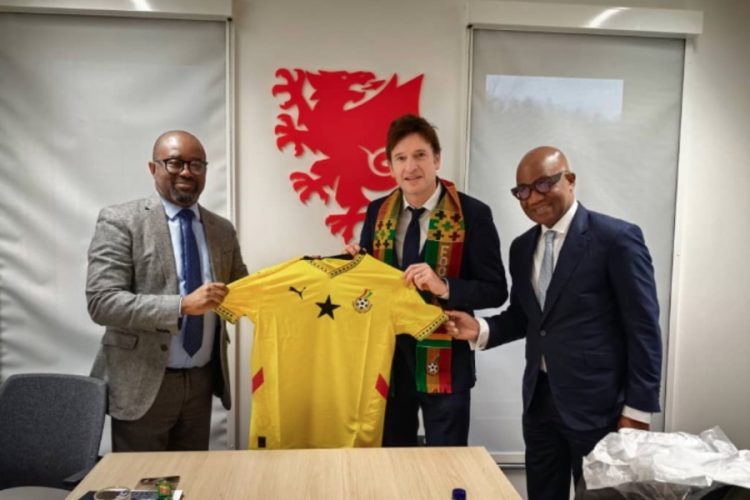 Kurt Okraku, Noel Mooney and Dr David Adams