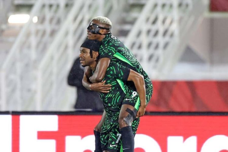 Ademola Lookman and Victor Osimhen