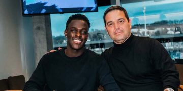 Omar Janneh (on the left)