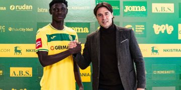 Momoh Mutari (on the left)