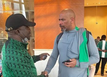 Bukola Olopade and Eric Chelle