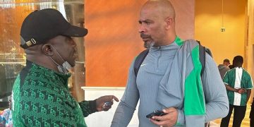 Bukola Olopade and Eric Chelle