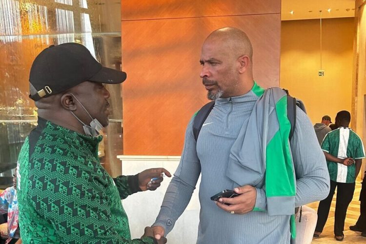 Bukola Olopade and Eric Chelle