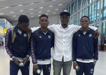 Miracle Ohue, Lucky Gomina and Tajudeen Hamzat