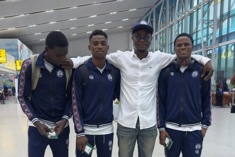 Miracle Ohue, Lucky Gomina and Tajudeen Hamzat