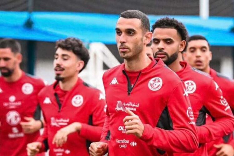 Tunisia national team training