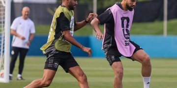 Algeria national team training