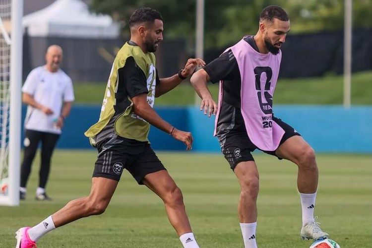 Algeria national team training