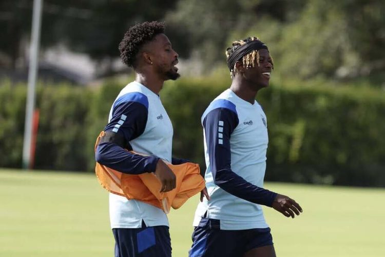 Cape Verde national team training