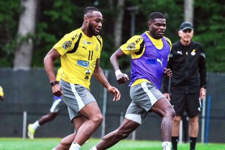 Ghana Black Stars training