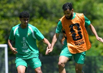 Morocco national team training before World Cup