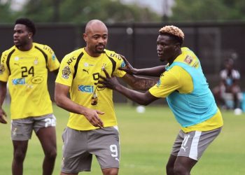 Ghana Black Stars training