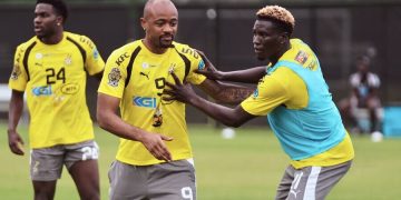 Ghana Black Stars training