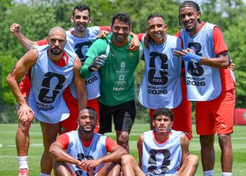 Morocco national team training