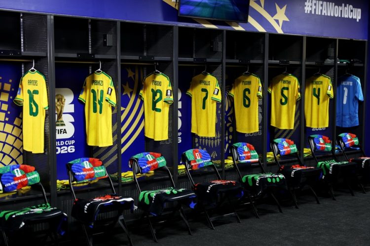 South Africa dressing room at World Cup