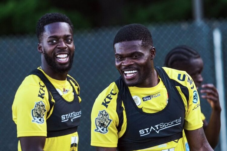 Ghana Black Stars training
