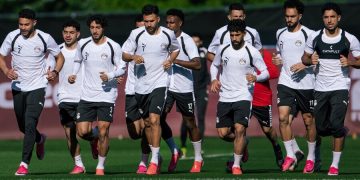 Egypt national team training