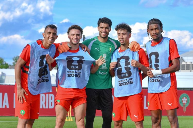 Morocco national team training
