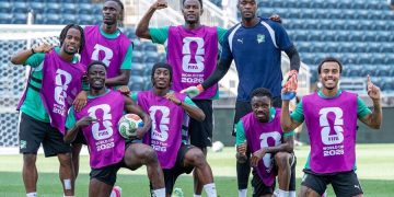Ivory Coast national team training