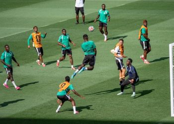 Ivory Coast national team training