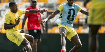 DR Congo national team training