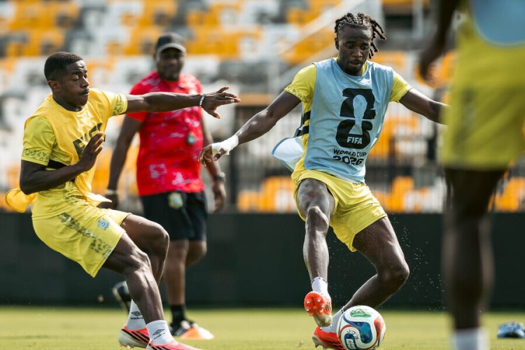 DR Congo national team training
