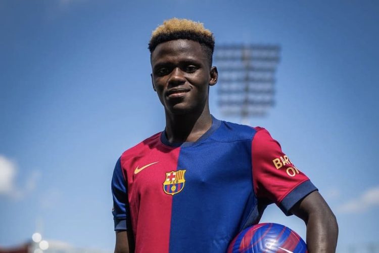 Barcelona hand Ghana winger Aziz Issah two-year contract as club weighs up next move