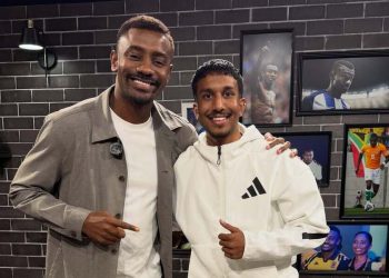 Salomon Kalou and Jamie Gounden