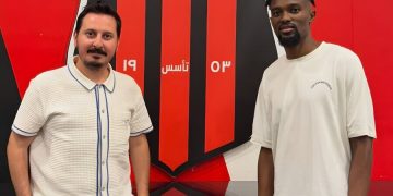 Agent Murat Uzunmehmet and Bernard Mensah