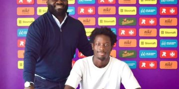 Papa Agyemang and Emmanuel Oppong