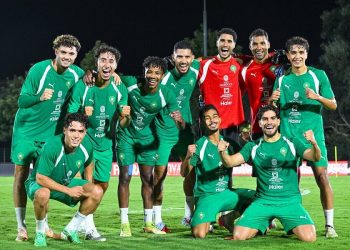 Morocco national team training